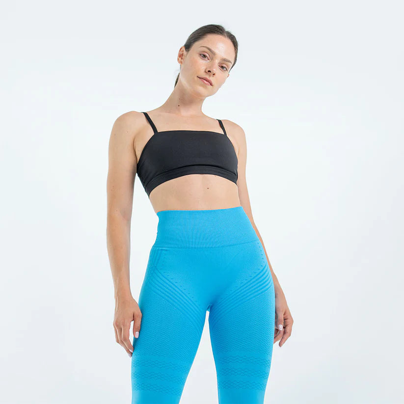 Legginsy modelujące 3D | Niebieskie