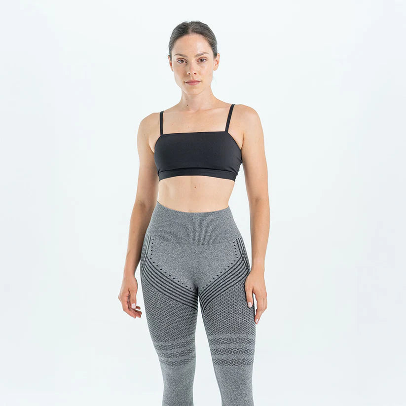 Legginsy modelujące 3D | Szare