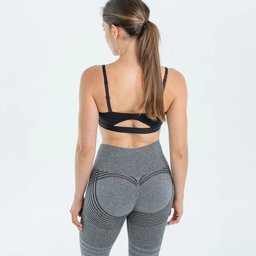 Legginsy modelujące 3D | Szare