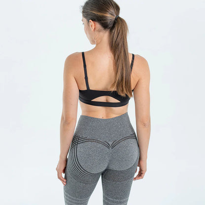 Legginsy modelujące 3D | Szare