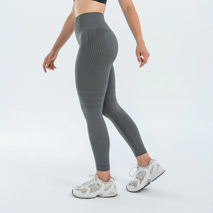 Legginsy modelujące 3D | Ciemnoszare